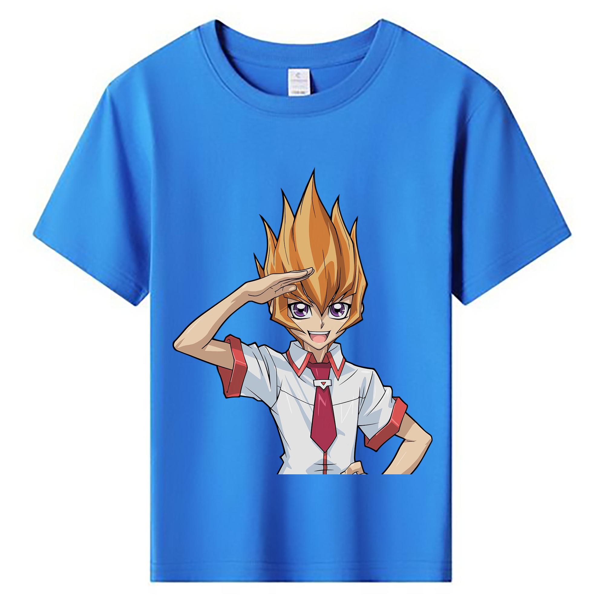 （画像用） 遊☆戯☆王 Yu-Gi-Oh! 綿100％キッズTシャツ（フロントプリント）